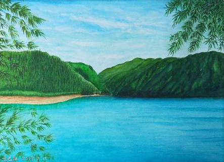 驻马店在墙绘中，如何绘画绿水青山？