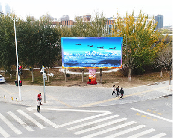 驻马店户外大屏广告投放要点。